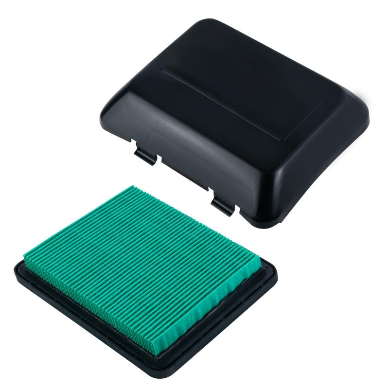 Ceukius 17211-ZL8-023 Air Filter with 17231-Z0L-050 Cleaner Cover for Honda GCV160 GC135 GC160 GC190A GC190LA GCV135 GCV160A Engine HRB216 HRR216 HRS216 HRT216 HRZ216 Lawn Mower - Image 1